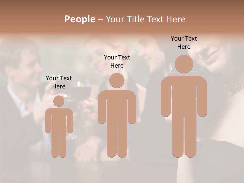 Beautiful Celebrate People PowerPoint Template