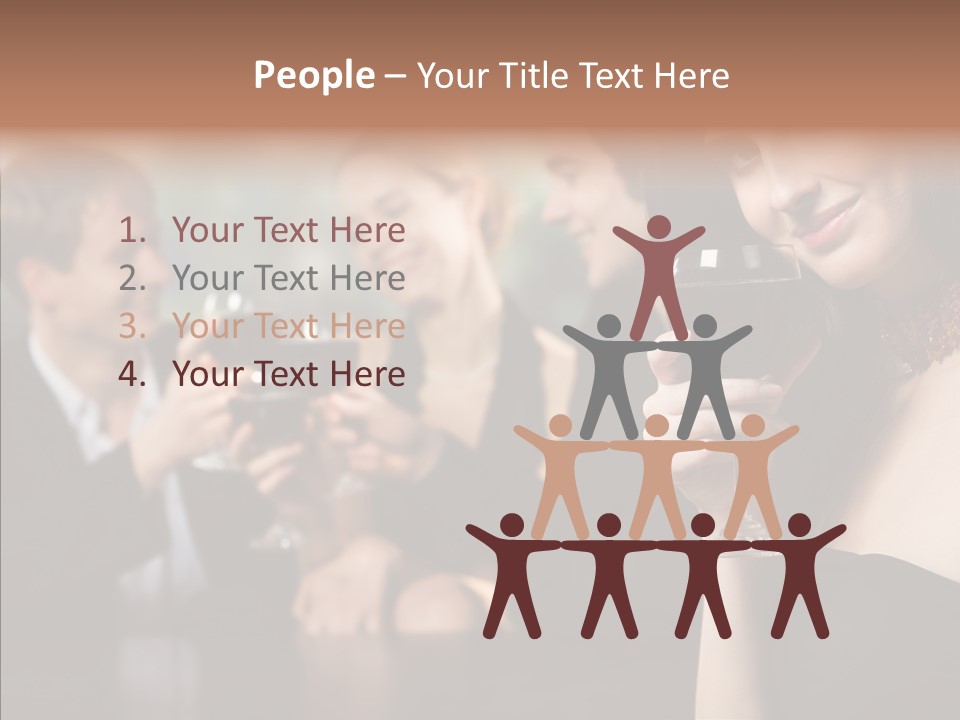 Beautiful Celebrate People PowerPoint Template