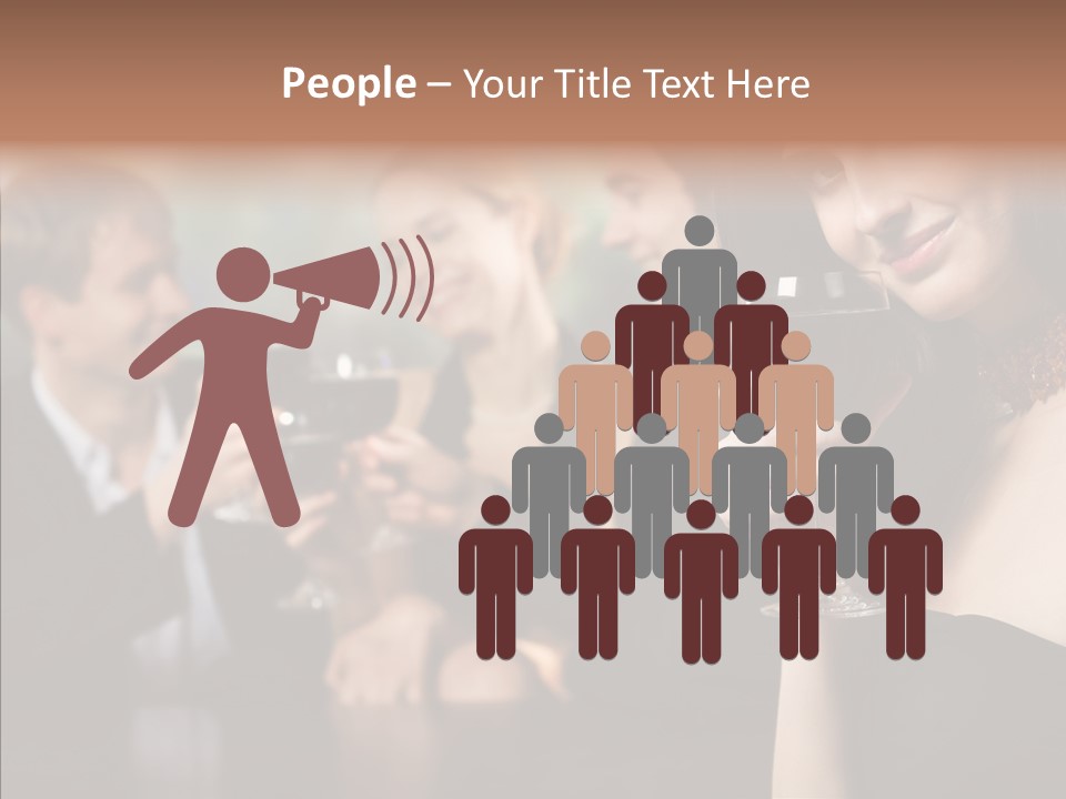 Beautiful Celebrate People PowerPoint Template