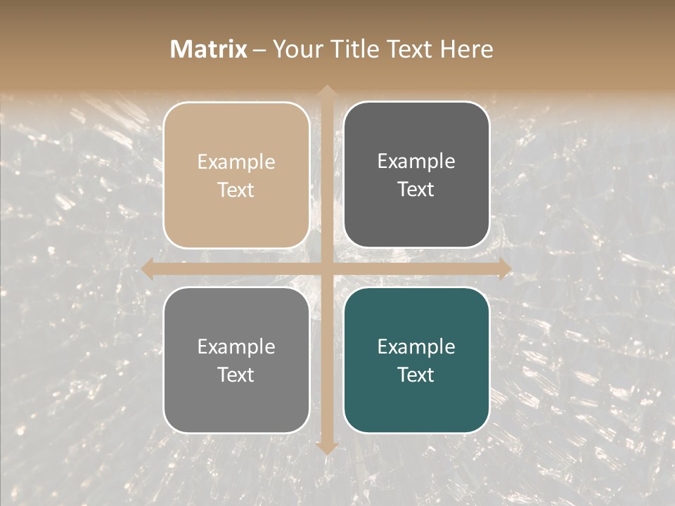 Fracture Bullet Destruction PowerPoint Template