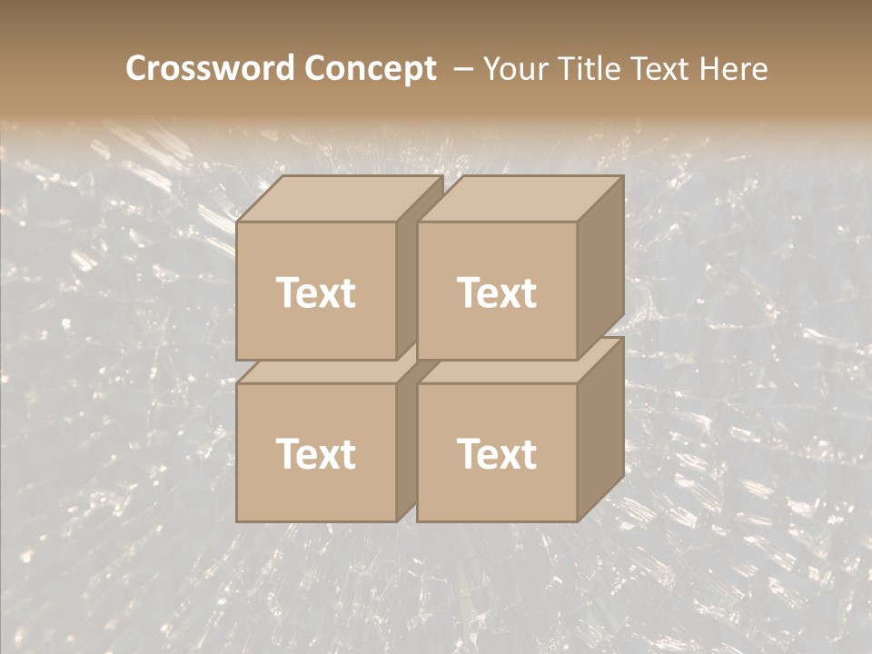Fracture Bullet Destruction PowerPoint Template