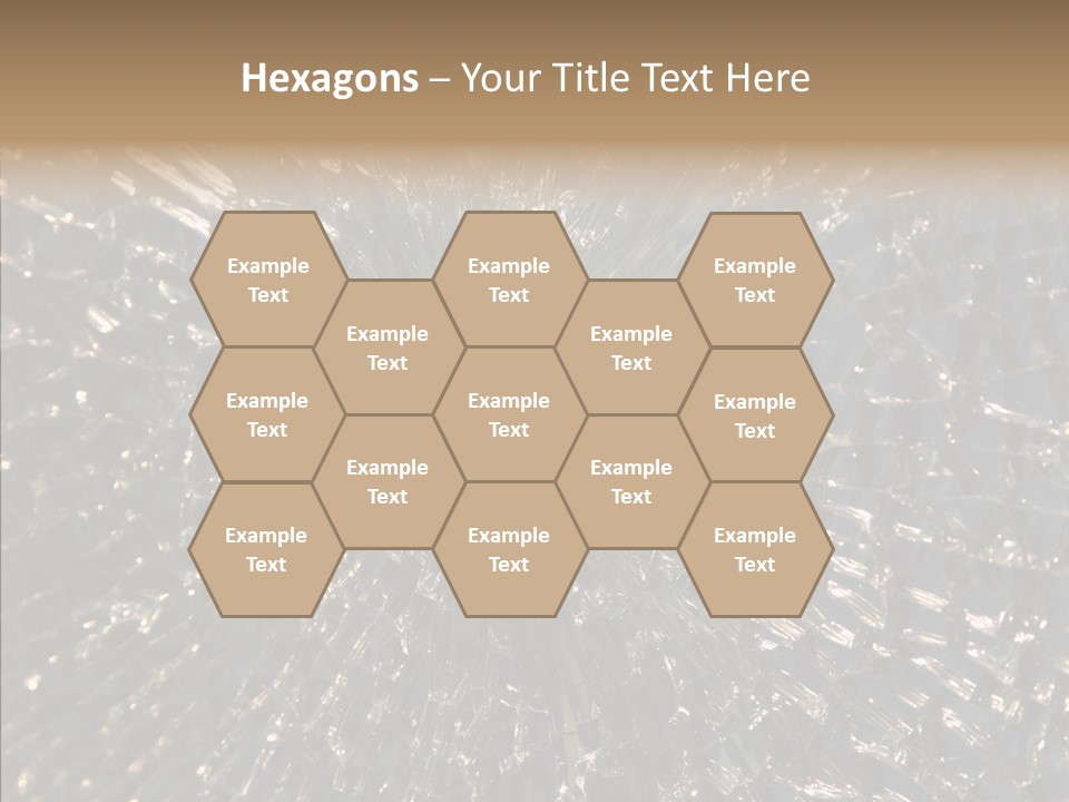 Fracture Bullet Destruction PowerPoint Template