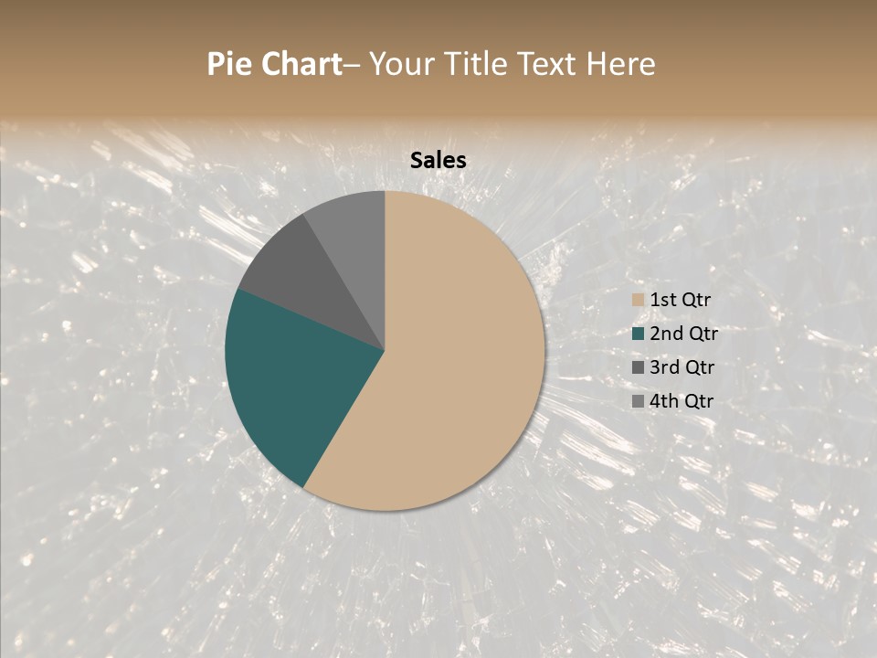 Fracture Bullet Destruction PowerPoint Template