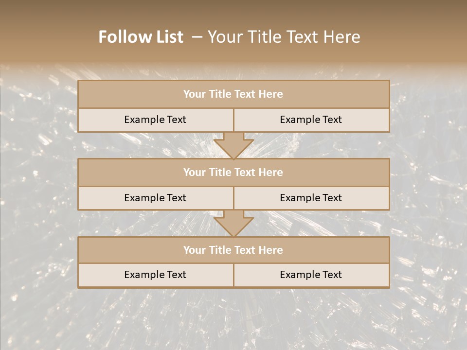 Fracture Bullet Destruction PowerPoint Template