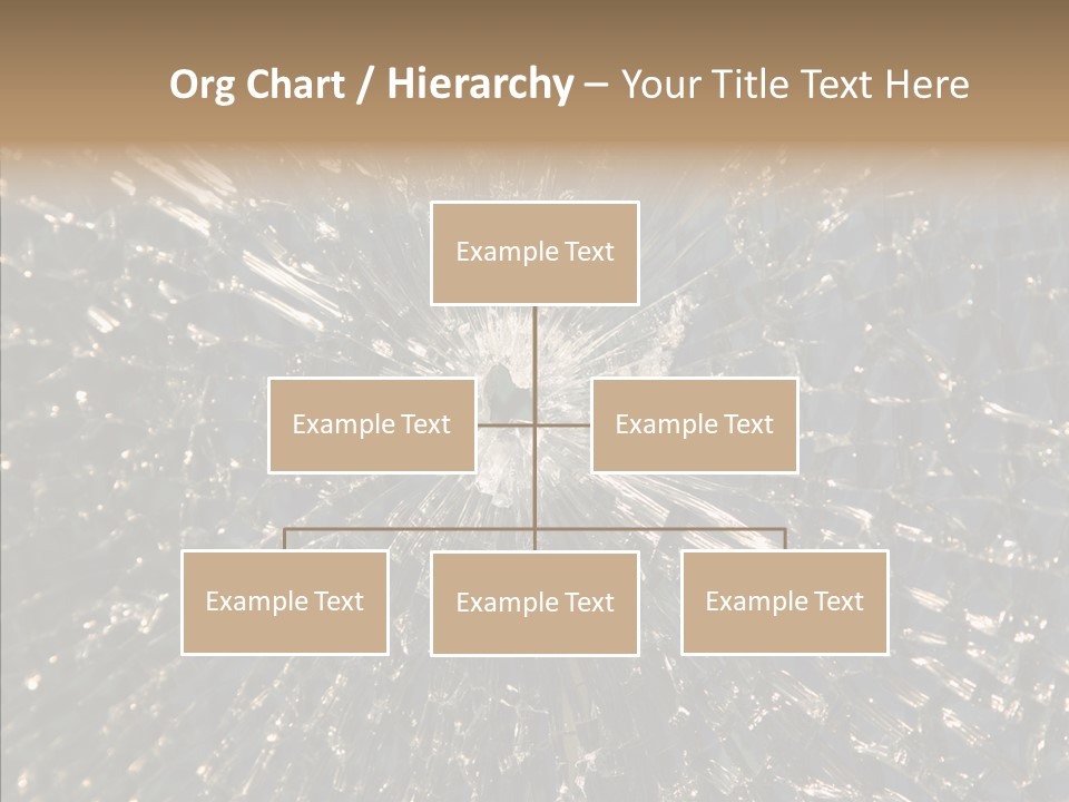 Fracture Bullet Destruction PowerPoint Template