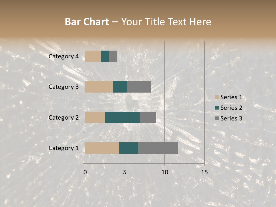 Fracture Bullet Destruction PowerPoint Template
