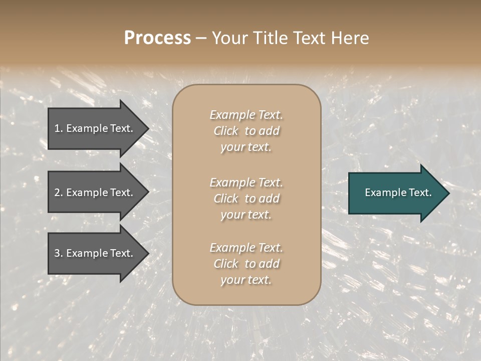 Fracture Bullet Destruction PowerPoint Template