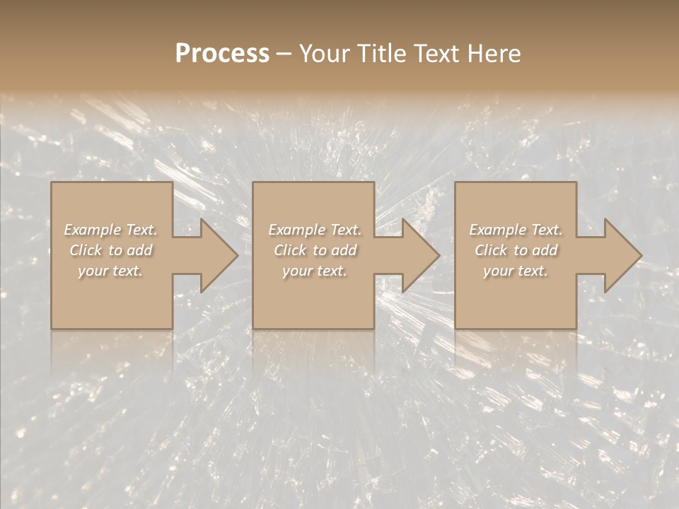 Fracture Bullet Destruction PowerPoint Template