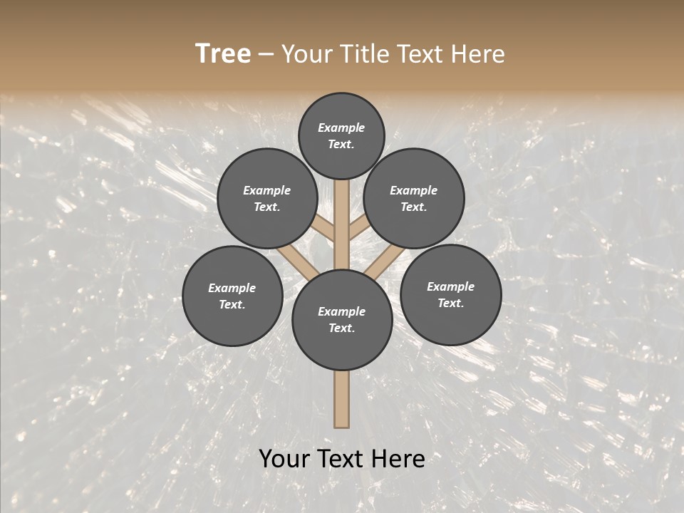 Fracture Bullet Destruction PowerPoint Template