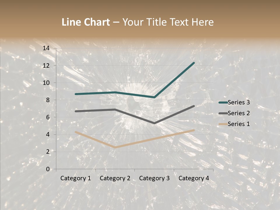 Fracture Bullet Destruction PowerPoint Template