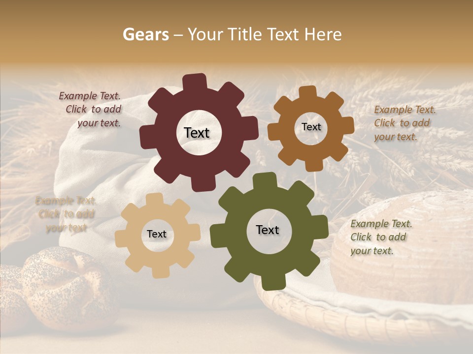 Corn Food Dinner PowerPoint Template