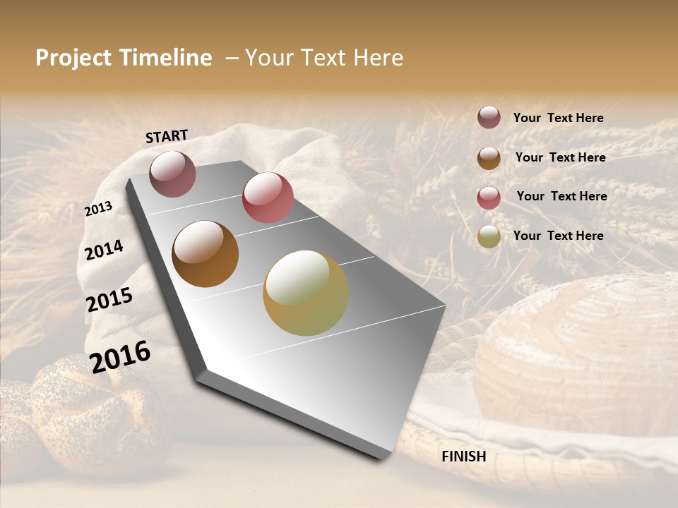 Corn Food Dinner PowerPoint Template