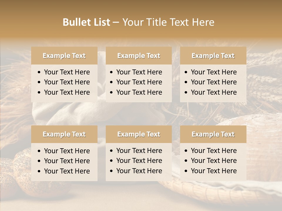 Corn Food Dinner PowerPoint Template