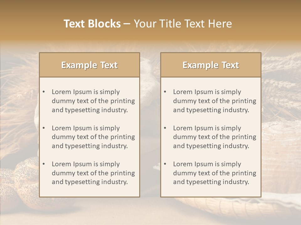 Corn Food Dinner PowerPoint Template