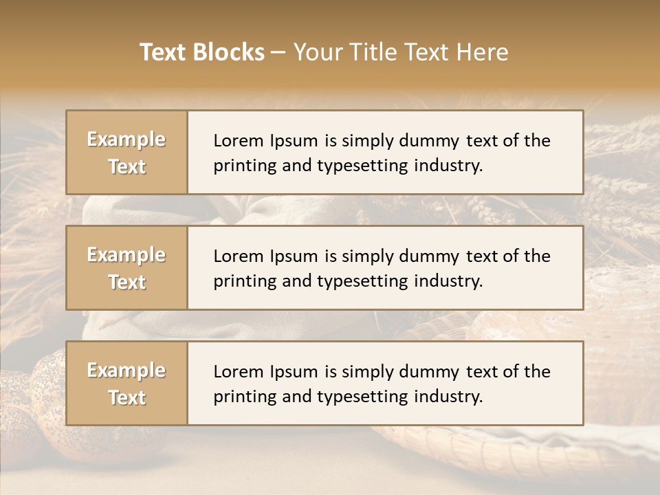 Corn Food Dinner PowerPoint Template
