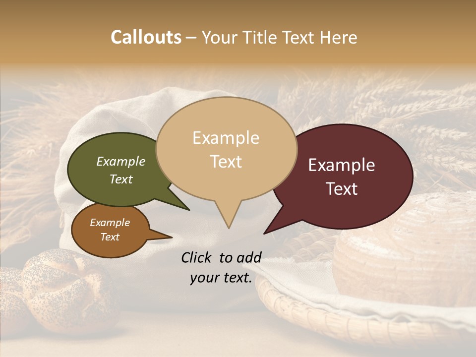 Corn Food Dinner PowerPoint Template