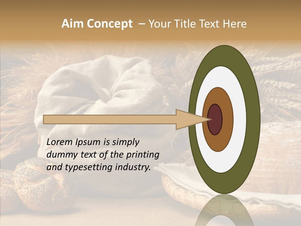 Corn Food Dinner PowerPoint Template