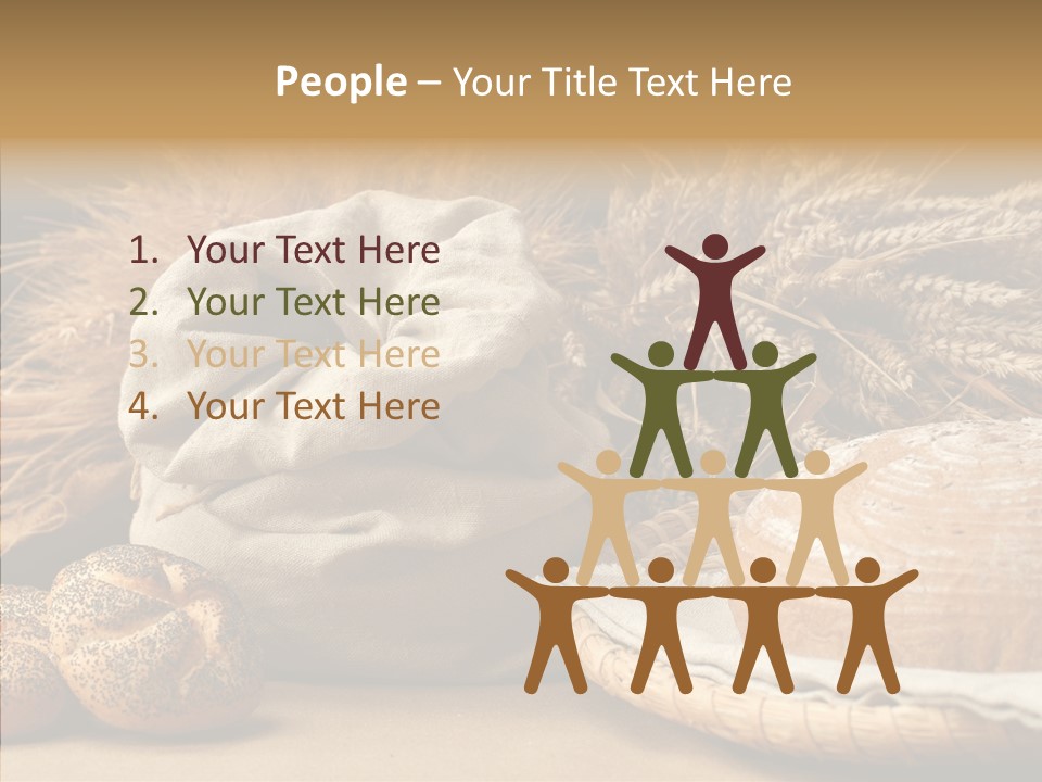 Corn Food Dinner PowerPoint Template