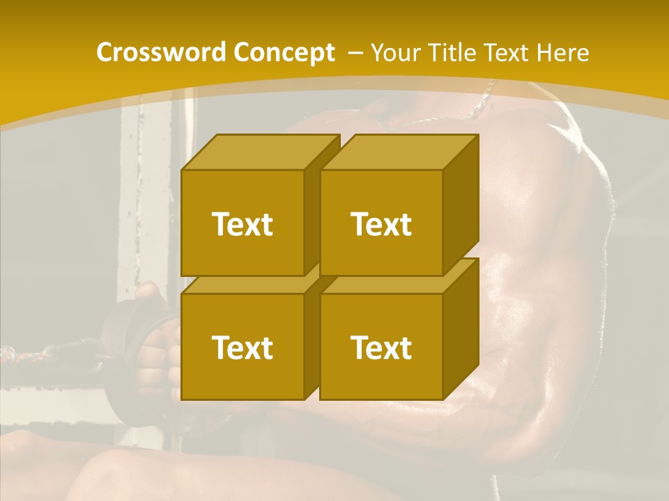 Grip Work Athletic PowerPoint Template