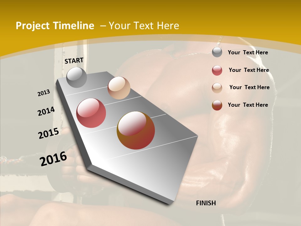 Grip Work Athletic PowerPoint Template