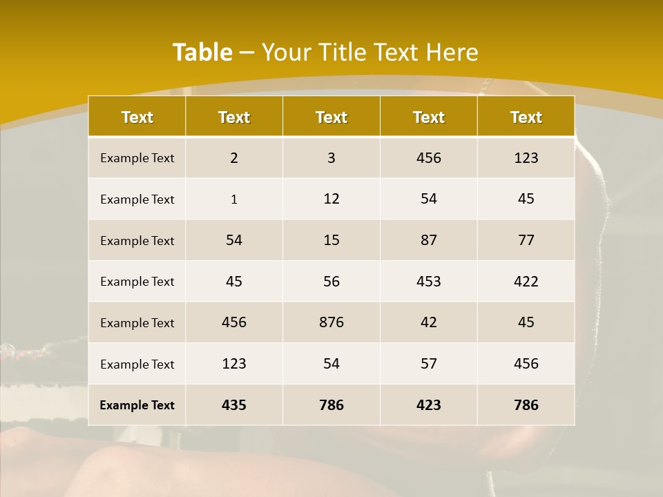 Grip Work Athletic PowerPoint Template