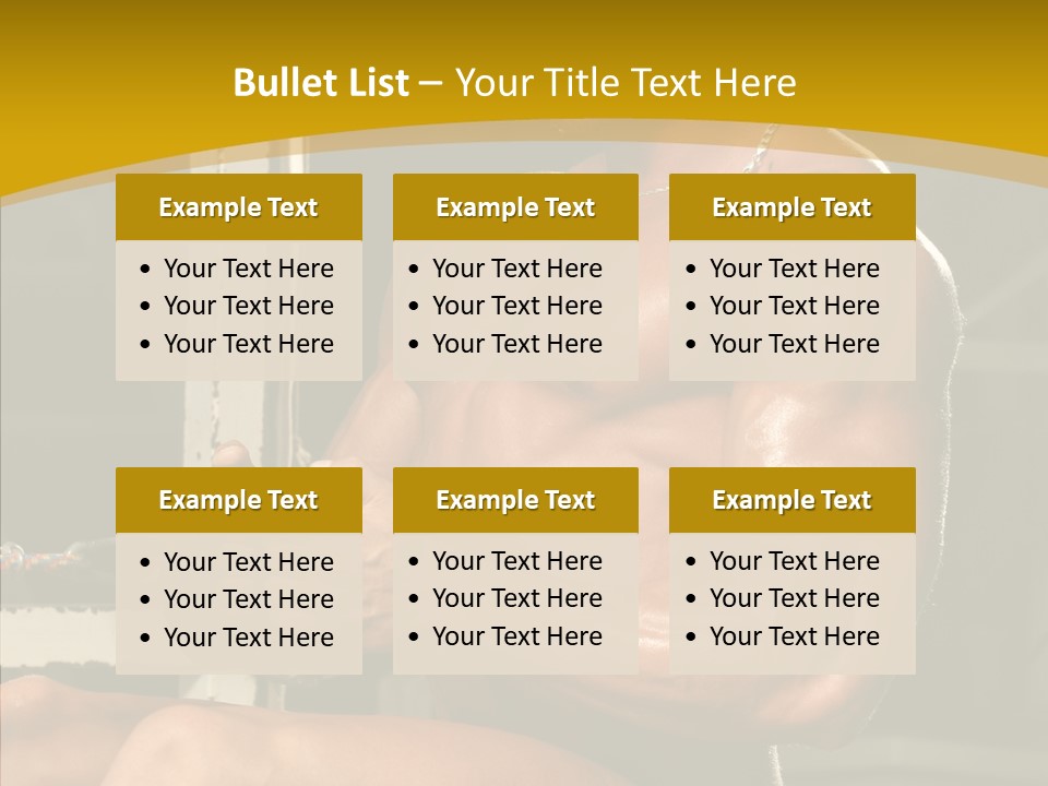 Grip Work Athletic PowerPoint Template