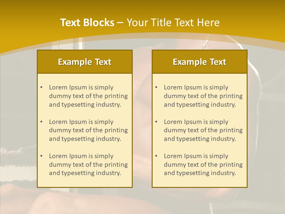 Grip Work Athletic PowerPoint Template