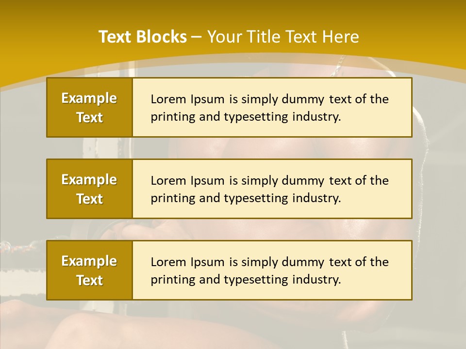 Grip Work Athletic PowerPoint Template