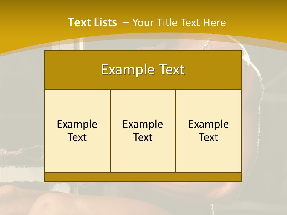 Grip Work Athletic PowerPoint Template
