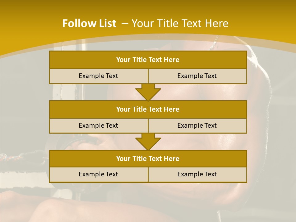 Grip Work Athletic PowerPoint Template