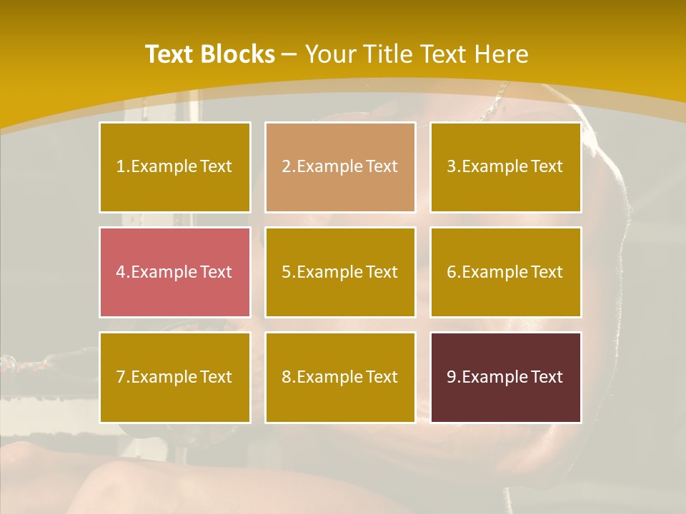 Grip Work Athletic PowerPoint Template