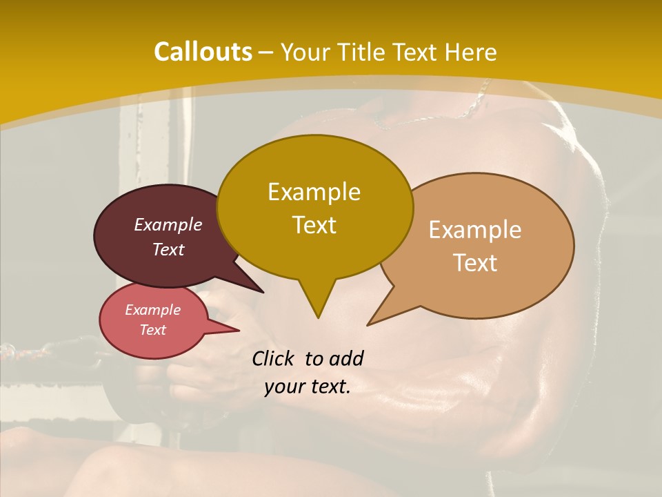 Grip Work Athletic PowerPoint Template