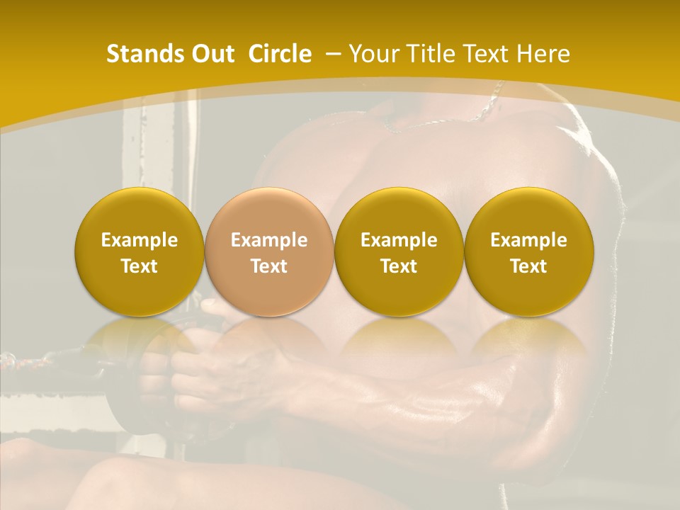 Grip Work Athletic PowerPoint Template