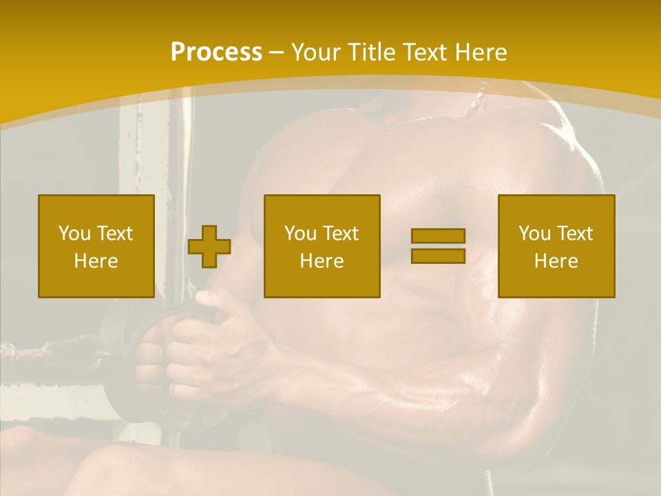 Grip Work Athletic PowerPoint Template