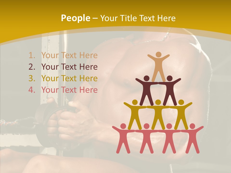 Grip Work Athletic PowerPoint Template