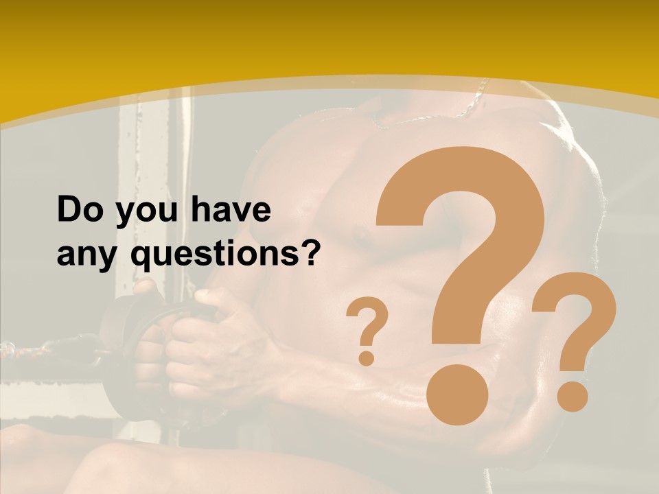 Grip Work Athletic PowerPoint Template