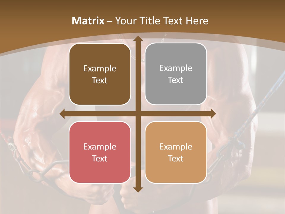 Chest Macho Fit PowerPoint Template