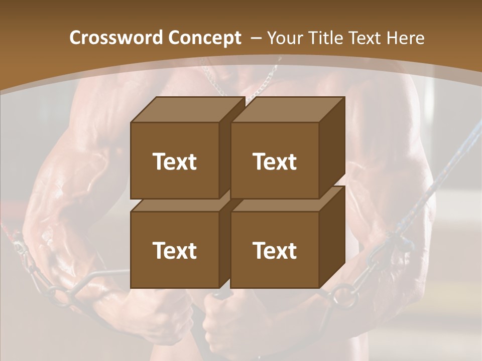 Chest Macho Fit PowerPoint Template
