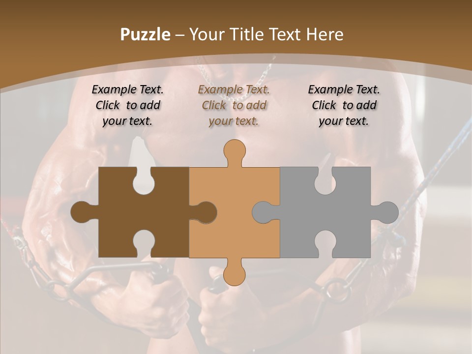 Chest Macho Fit PowerPoint Template