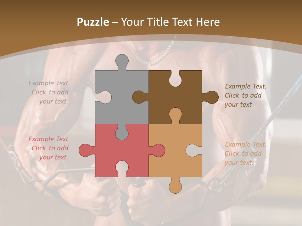 Chest Macho Fit PowerPoint Template