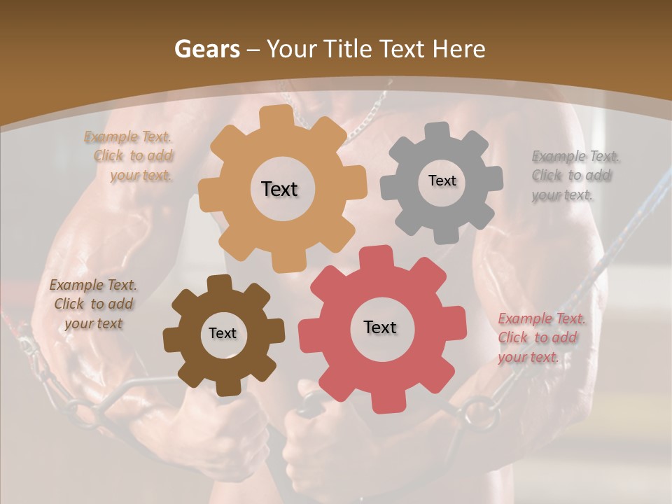 Chest Macho Fit PowerPoint Template