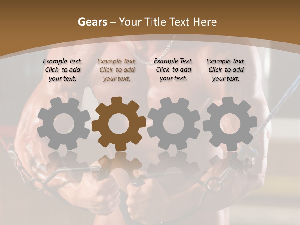 Chest Macho Fit PowerPoint Template