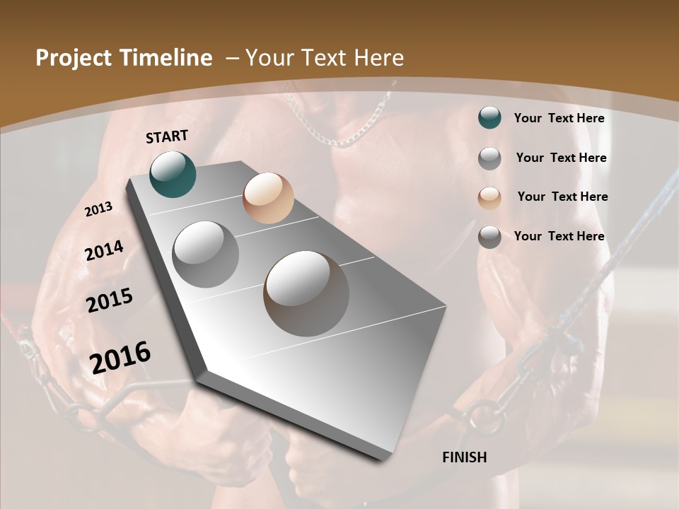 Chest Macho Fit PowerPoint Template