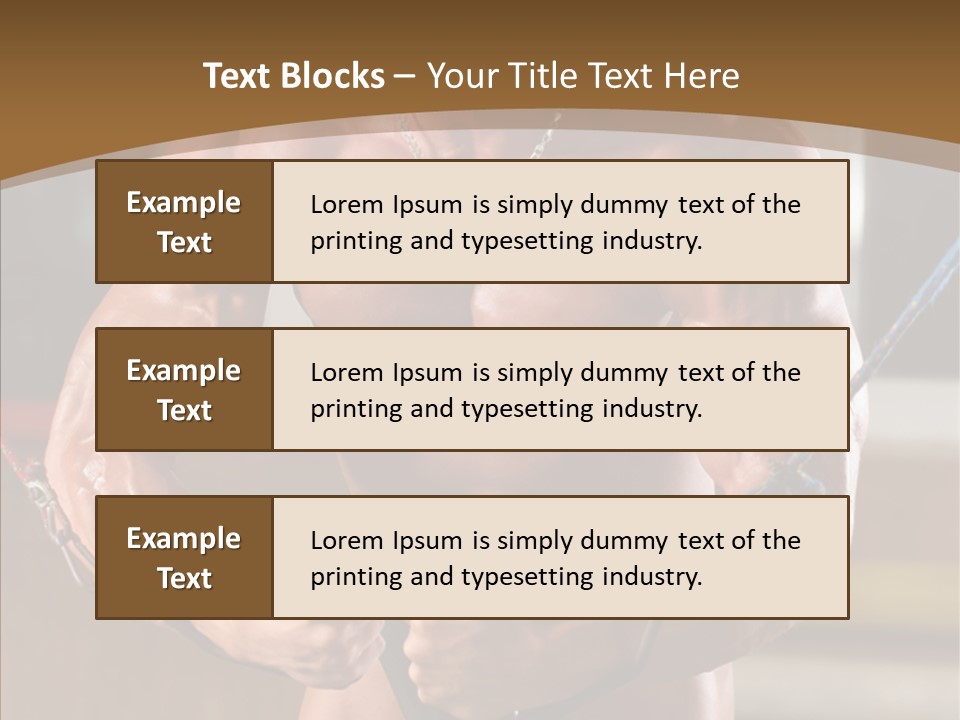 Chest Macho Fit PowerPoint Template