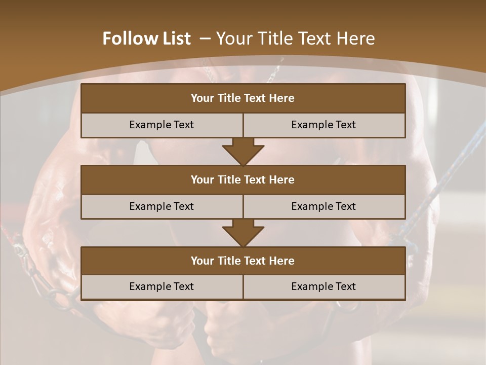 Chest Macho Fit PowerPoint Template