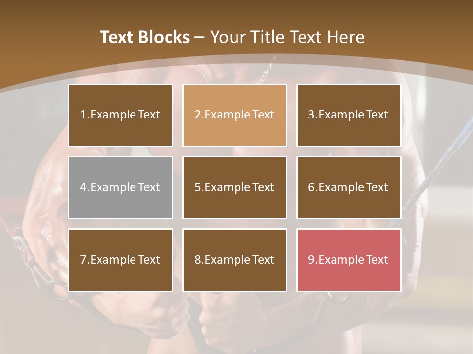 Chest Macho Fit PowerPoint Template