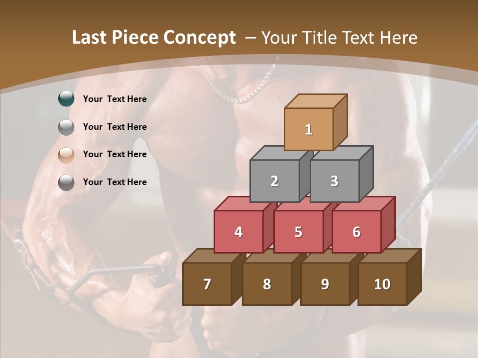 Chest Macho Fit PowerPoint Template