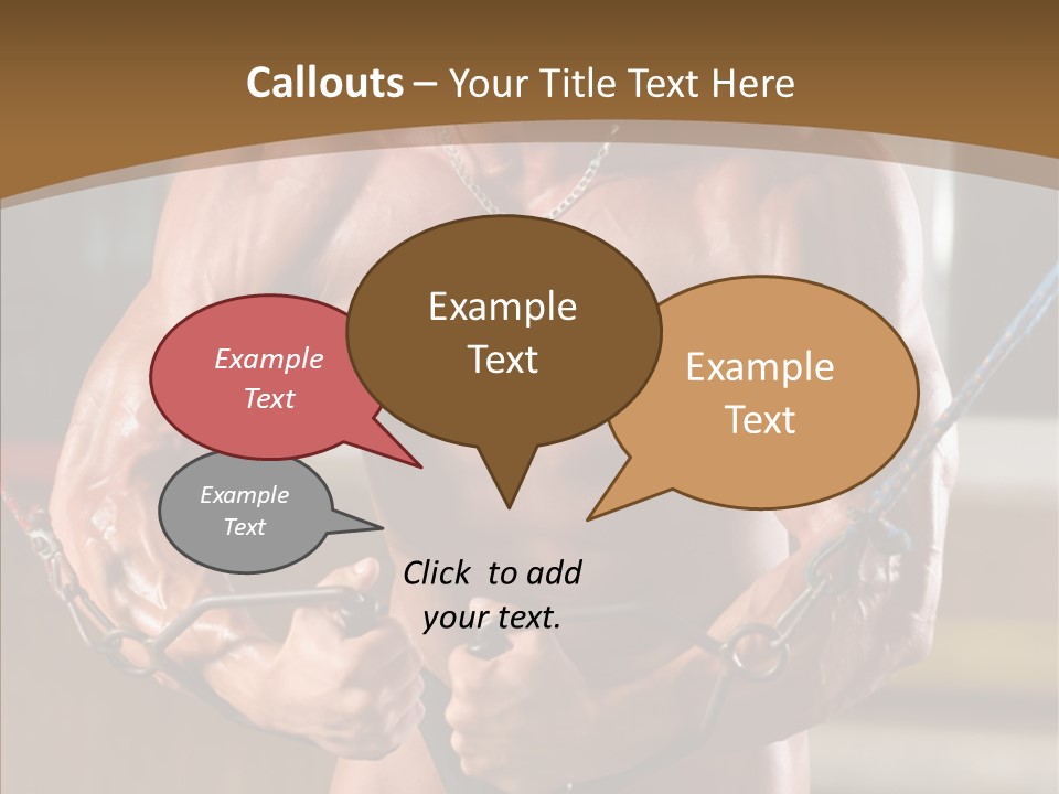 Chest Macho Fit PowerPoint Template