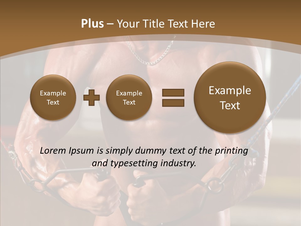 Chest Macho Fit PowerPoint Template