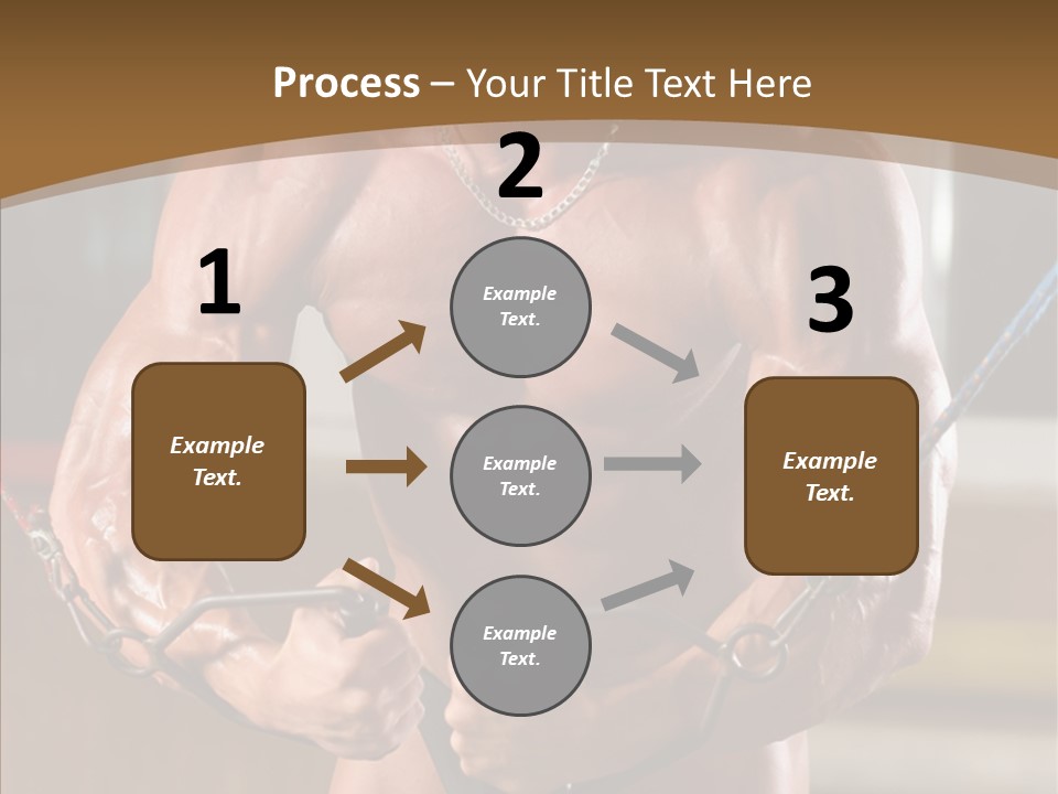 Chest Macho Fit PowerPoint Template